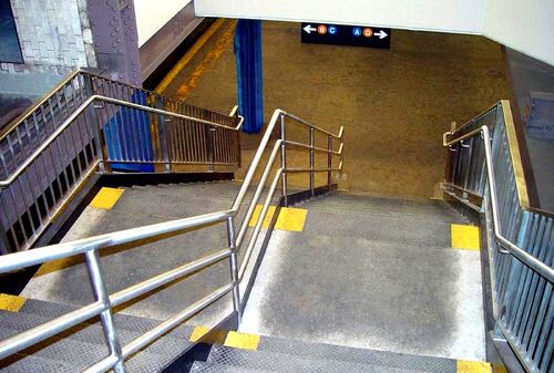 Laatste bedrijfscasus over Trappengraaf van roestvrij staal voor het transittation