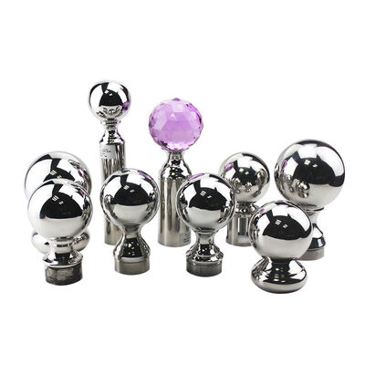 kwaliteit  Stainless Steel Railing Ball Finial & Decorative Handrail Post Cap | 201 304 316 fabriek