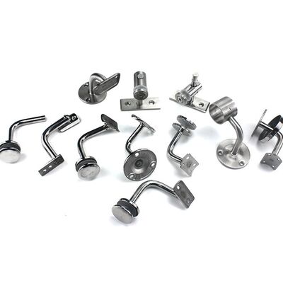 kwaliteit  201/304/316 Stainless Steel Wall Mount Handrail Bracket, Stair Balustrade Railing Support Fittings fabriek