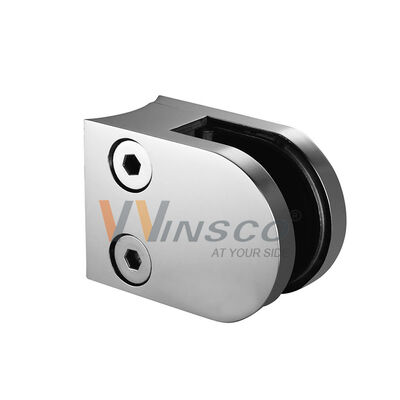 kwaliteit  Precision Investment Cast Stainless Steel Glass Clamp for Glass Railing Balustrade | Winsco Metal VA201 fabriek