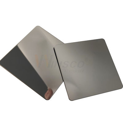 4x8 het super Blad SUS 201 304 316 Grey Color Cold Rolled Sheet van het Spiegelroestvrije staal