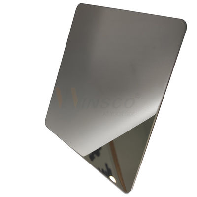 4x8 het super Blad SUS 201 304 316 Grey Color Cold Rolled Sheet van het Spiegelroestvrije staal