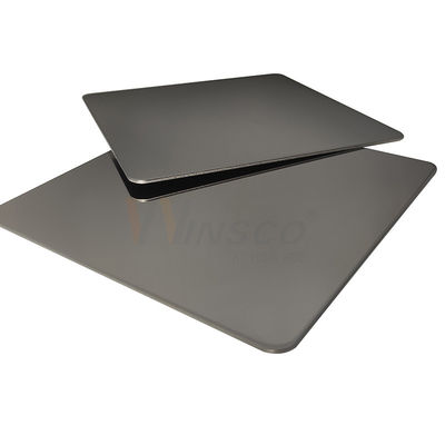 4x8 het super Blad SUS 201 304 316 Grey Color Cold Rolled Sheet van het Spiegelroestvrije staal
