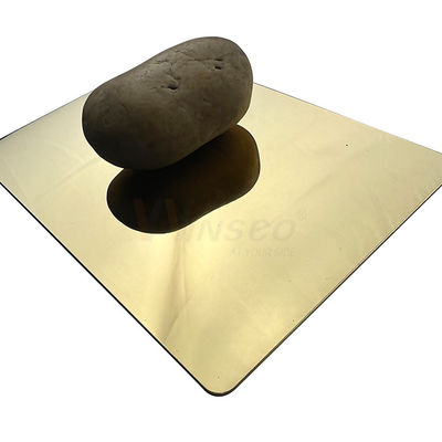 1250mm Super Blad 316 van het Spiegelroestvrije staal Titanium Gouden Deklaag