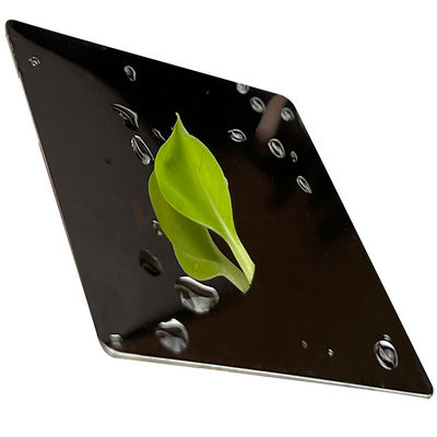 1219mm 8K Zwart Titanium 316 Blad van het de Spiegelroestvrije staal van 316L het Super voor Hoteldecoratie