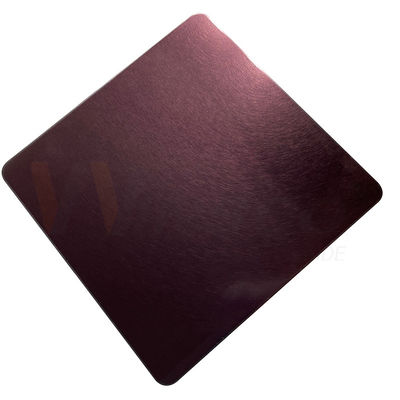 4x10 decoratief Roestvrij staal Blad Koudgewalste Rose Gold Vibration