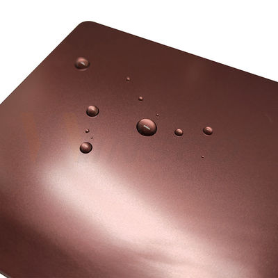 1250mm Decoratief Roestvrij staalblad Parel Vernietigde Gebeëindigde Rose Gold Grade 201 304 316