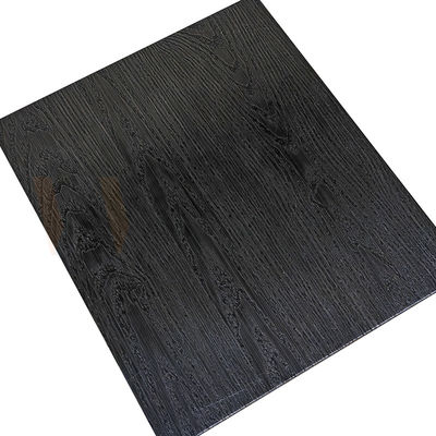 10001500mm Koude van de de Boomhuid van het Manier Zwarte Titanium Chemische Geëtste Decoratieve het Roestvrije staalcomités