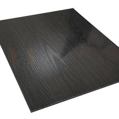 10001500mm Koude van de de Boomhuid van het Manier Zwarte Titanium Chemische Geëtste Decoratieve het Roestvrije staalcomités