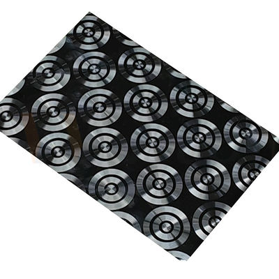 AISI 201 die CD 304 316 Zwart Sier het Roestvrije staalblad oppoetsen van de Titanium 3D Laser