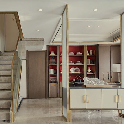 1219mm Verdeler van de de Verdelings de Binnenlandse Woonkamer van het Roestvrij staalscherm voor de Decoratie van de Luxevilla