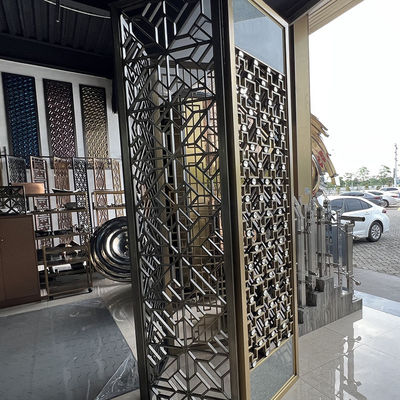 Van het de Verdelingsontwerp van de hotelhal de Verdeler van de het Roestvrije staalmuur