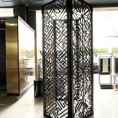 Van het de Verdelingsontwerp van de hotelhal de Verdeler van de het Roestvrije staalmuur