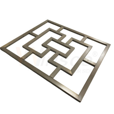 CNC van de douanelaser Machinaal gesneden Natuurlijke het Metaalvervaardiging van Handcrafted Inox van de Huisdecoratie