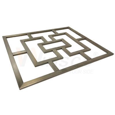 CNC van de douanelaser Machinaal gesneden Natuurlijke het Metaalvervaardiging van Handcrafted Inox van de Huisdecoratie