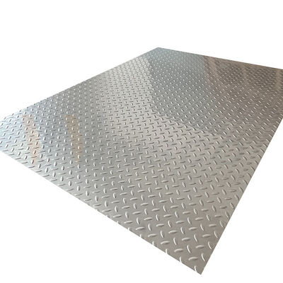 de 20mm1250mm In reliëf gemaakte van de de Oppervlakterijst van het Roestvrij staalblad 2b van de de Korrelvorm Antislipplaat