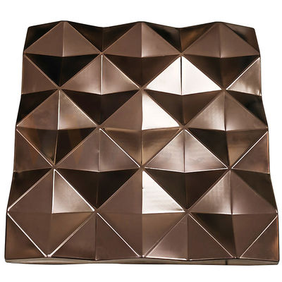 4x8 in reliëf gemaakt Roestvrij staalblad AISI 201 304 316 Rose Gold Brushed Ornamental