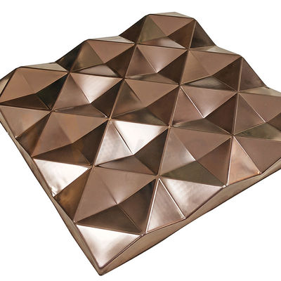 4x8 in reliëf gemaakt Roestvrij staalblad AISI 201 304 316 Rose Gold Brushed Ornamental