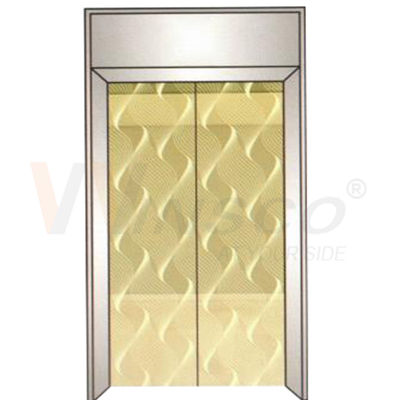 0.8mm het Goud van de het Bladspiegel van het Liftroestvrije staal etste 4x8ft