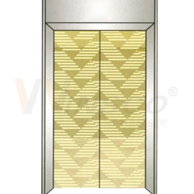 0.8mm het Goud van de het Bladspiegel van het Liftroestvrije staal etste 4x8ft