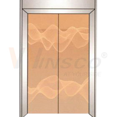 1219mmx2438mm Spiegel Gouden Roestvrij staal Blad Geëtste Gebeëindigde Rose Gold