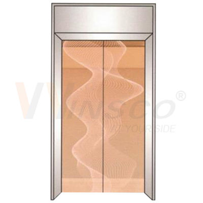 1219mmx2438mm Spiegel Gouden Roestvrij staal Blad Geëtste Gebeëindigde Rose Gold