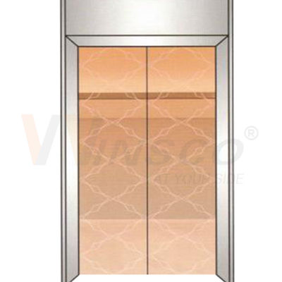 1219mmx2438mm Spiegel Gouden Roestvrij staal Blad Geëtste Gebeëindigde Rose Gold