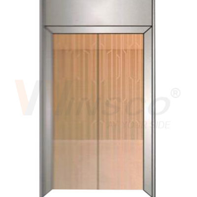 1219mmx2438mm Spiegel Gouden Roestvrij staal Blad Geëtste Gebeëindigde Rose Gold