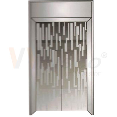 2mm het Bladgrey color mirror finished metal Geëtst Patroon van het Liftroestvrije staal