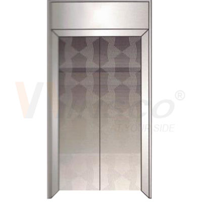 2mm het Bladgrey color mirror finished metal Geëtst Patroon van het Liftroestvrije staal