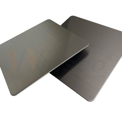 316 Hairline Roestvrij staalblad Super Decoratieve SS 201 304 met Grey Color
