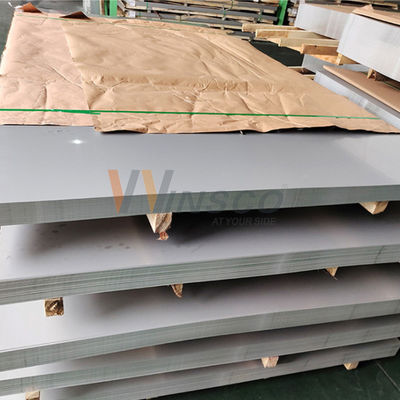 0.7mm 2B roestvrij staalplaat koudgewalst 1000mmx2000mm Inoxplaten TISCO 304 304L