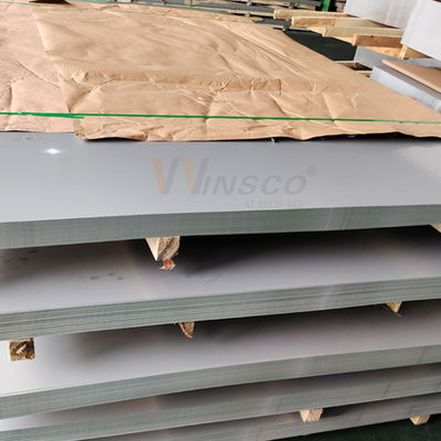 Corrosiebestendig AISI 201 2B Inoxplaten 1000mmx2000mmx0,4mm Grootte Edelstaal Mill Finish Sheet