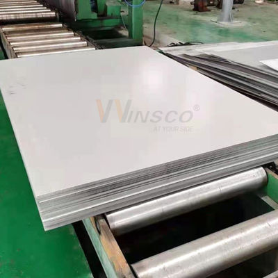 Corrosiebestendig AISI 201 2B Inoxplaten 1000mmx2000mmx0,4mm Grootte Edelstaal Mill Finish Sheet