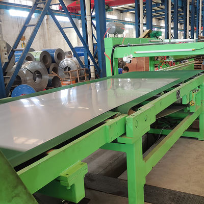 Corrosiebestendig AISI 201 2B Inoxplaten 1000mmx2000mmx0,4mm Grootte Edelstaal Mill Finish Sheet