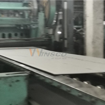 Warmgewalst 1220mmx2440mm Roestvrij staal Industrieel Blad voor het Snijden van Om het even welke Vorm