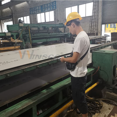 Warmgewalst 1220mmx2440mm Roestvrij staal Industrieel Blad voor het Snijden van Om het even welke Vorm
