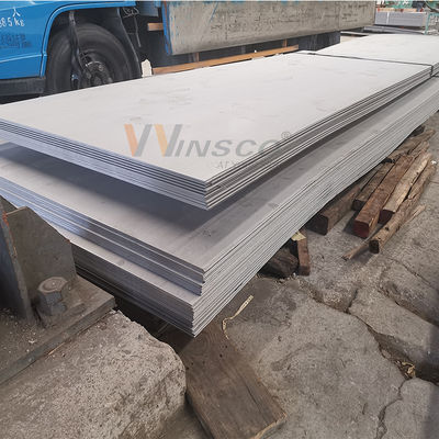 5.0mm Warmgewalste Roestvrij staalplaat 1220mmx3050mm voor Waterindustrie