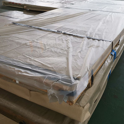 Tisco 0,7 mm 4Ftx8Ft 2B roestvrij staal plaat 1220mmx2440mm SS metaalplaten molen Afgerond