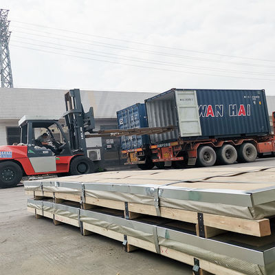 AISI 316 316l Mill Finished 1000mmx2000mm roestvrij staal koudgewalst plaat met 2b oppervlak 0,7 mm dikte