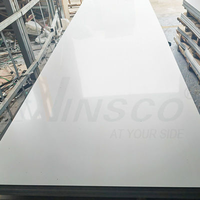 C316 316L 0,8 mm Dikte Inox koudwegplaat 1000mmx2000mm Roestvrij staal 2B Metalen plaat buigen