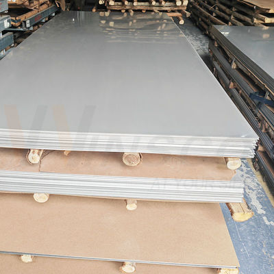 2B Mill Finish SUS 304 304L koudgewalst roestvrij staal plaat 1220mmx2440mmx0.6mm