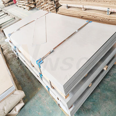 4ftX8ft 201 Grade koudgewalste molen Afgerond 1220mmx2440mm roestvrij staalplaat 0,4mm