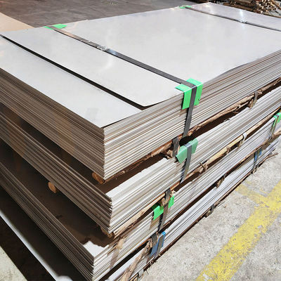 1250mmx2500mmx0.4mm Hoogsterkte metalen platen STS 304 304L koudgewalst roestvrij staal 2B plaat molen rand