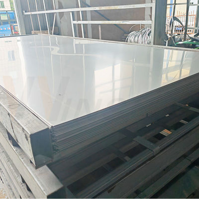 SUS 316 316L Koudgewalst 1000mmx2000mm Platen 0,4mm Dikte Roestvrij staal plaat Mill oppervlak