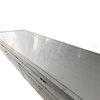 SUS 316 316L 1220mmx2440mm koudgewalst roestvrij staalplaat 2B Oppervlak 0,4mm