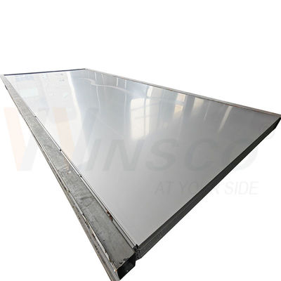 Hoogwaardige 2b Mill Edge Inox-metaalplaat koudgewalst AISI 201 0,4 mm roestvrijstalen platen 1250mmx2500mm