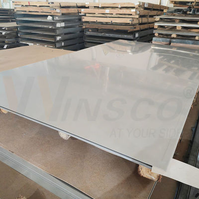 0.4mm koudgewalst 5ftx10ft roestvrijstalen platen 2B Mill Finish Ss 304 Gauge Plaat 1500mmx3000mm