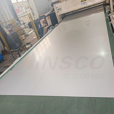 1250mmx2500mm Grootte 1,0mm Dik SS 316 316L Goed slijtvastheid Roestvrij staalplaten Molenrand 2B Oppervlak