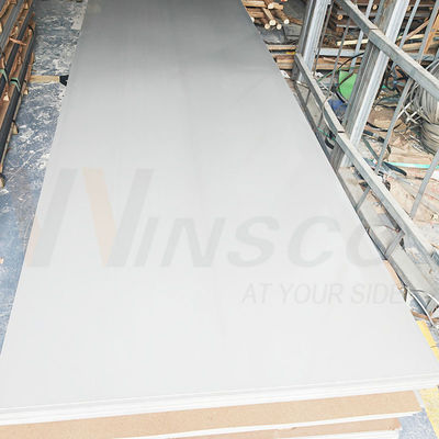 EN1.4404 S31603 AISI 316 2500mmx1250mm Inoxplaat 0,6mm Dikte Roestvrij staal 2B Plaatmolenrand